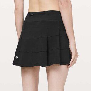 Lululemon Pace Rival Skirt (Tall) *4-way Stretch 15" Black Women's Size 14 W8AAC